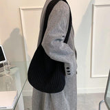 Women's Tote Bag Shoulder Handbags Large Capacity Knitting Shopping Bags