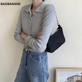 Vintage Nylon Crossbody Bag Women Sport Messenger
