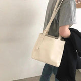 Women Shoulder Bags PU Leather Totes Big Capacity All-match Handbags