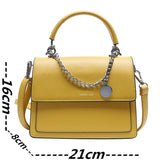 Women's PU Leather Chains Shoulder Bag Wallet