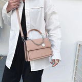 Women's PU Leather Chains Shoulder Bag Wallet