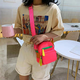 Women's Small Crossbody Bag Purse Shoulder Messenger Streetwear