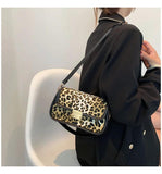 Leopard Printed Women's Shoulder Bag Handbag