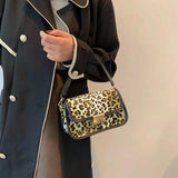 Leopard Printed Women's Shoulder Bag Handbag