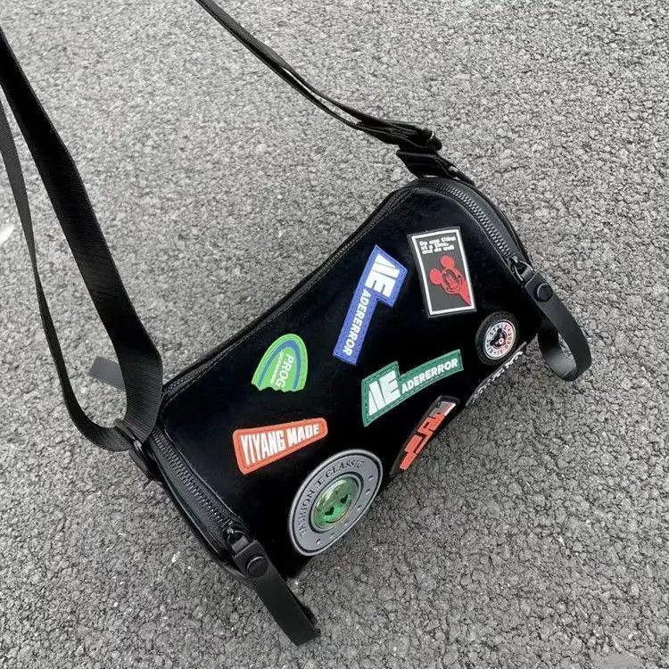 Y2k Collage Pattern Bucket Bag for Ladies Tote