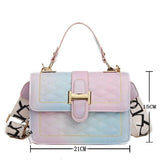 Rainbow Gradient Shoulder Bag Small Handbags