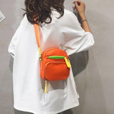 Colorful Patchwork Shoulder Bag Mini Crossbody Women Travel Handbag