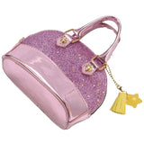 FGGS Little Girls' Sequins Handbags Princess Crossbody Bag Mini Satchel - Pink