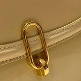 Mini PU Leather Shoulder Bag for Women Girls Retro Crossbody Handbags