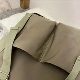Waterproof Girls Shoulder Bag Travel Tote Bags Canvas Ladies Crossbody Handbags