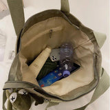 Waterproof Girls Shoulder Bag Travel Tote Bags Canvas Ladies Crossbody Handbags