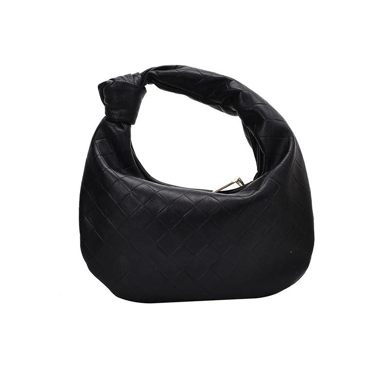 Vintage Leather Shoulder Bag Soft Leather Clutch Totes Bag