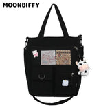 Large Capacity Student Shoulder Bags Waterproof Handbag