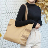 Japanese Canvas Bag Women's Shoulder Handbag Big Bag