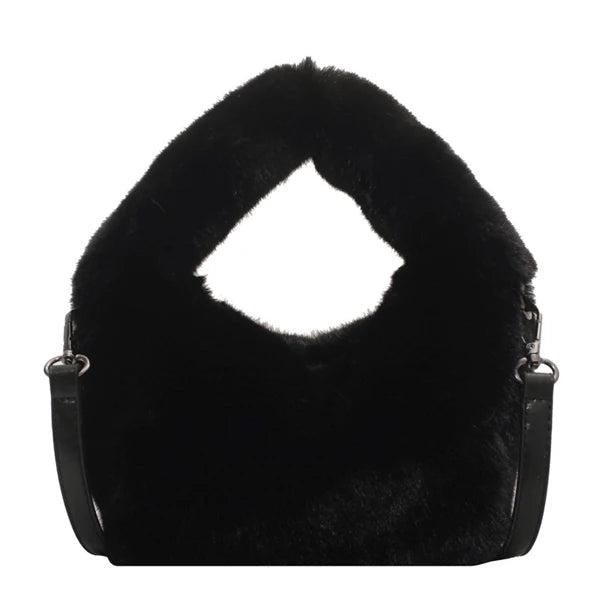 Sweet Womens Plush One Shoulder Handbag
