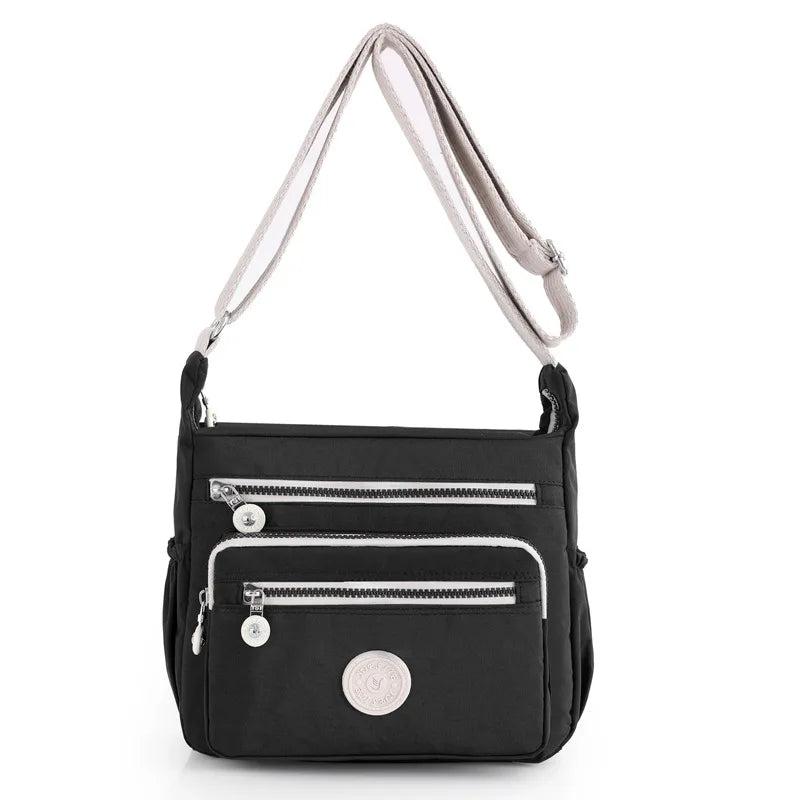 Large Capacity Waterproof Nylon Women Shoulder Bag