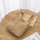 Women's Large Messenger Bag, Solid Shoulder Tote for Shopping