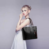 Women Leather Tassel Crossbody Shoulder Bag Solid Color