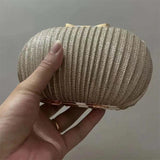 Golden Evening Clutch Women Bags Wedding Female Girl Chain Handbags