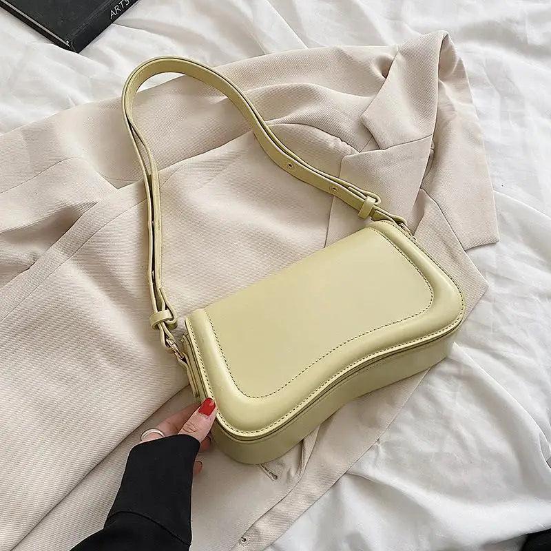 Summer Underarm Bag PU Leather Shoulder Bags for Women Handbags