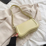 Summer Underarm Bag PU Leather Shoulder Bags for Women Handbags