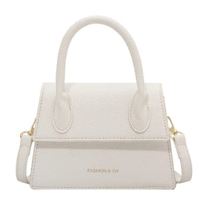 Small Size Crossbody Messenger Bag for Women Solid Color Handbag