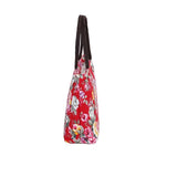 Flower Pattern Canvas Handbags Small Female Bag