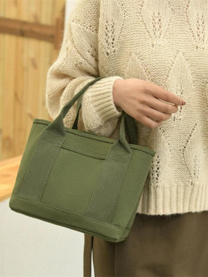 Multifunctional Diaper Holder Travel Bag Canvas Baby Nappy Storage