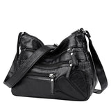 Multi-Layer Classic Crossbody Bag Handbag and Purse