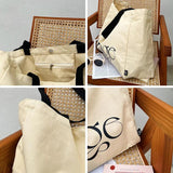 Canvas Student All Season Handbag Tote Portable