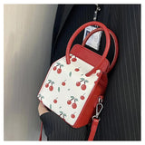 Candy Print Cherry Love Girl Crossbody Bag