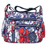 Rural Style Waterproof Nylon Messenger Bags Large Capacity Lady's Crossbody Bag
