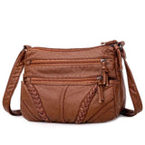 Soft Leather Crossbody Bag for Women Ladies Handbags