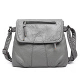 Women's Soft Leather Crossbody Bag - Stylish and Practical