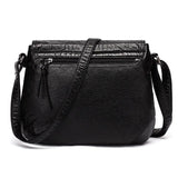 Women's Soft Leather Crossbody Bag - Stylish and Practical