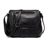 Women's Soft Leather Crossbody Bag - Stylish and Practical