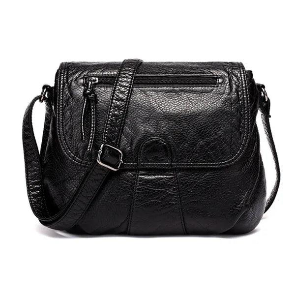 Women's Soft Leather Crossbody Bag - Stylish and Practical