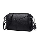 Leather Crossbody Bags For Women Small Shoulder Messenger Bag Female Handbag