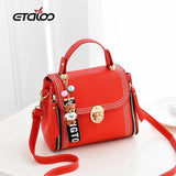 Autumn Winter Women's Bag Small Square Bag Lovely Pendant