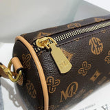 Summer Woman Shoulder Bag PU Leather Classic Letter Print Crossbody Bags Female