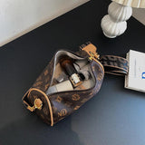 Summer Woman Shoulder Bag PU Leather Classic Letter Print Crossbody Bags Female