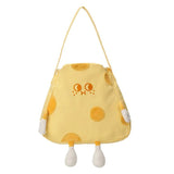 Yellow Cheese Canvas Villain Outdoor Shopping Girl Party Small Bag
