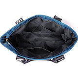 Waterproof Oxford Shoulder Bag Embroidery Women Handbag Totes