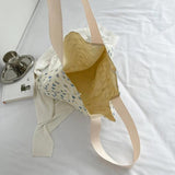 Casual Canvas Top Handle Shoulder Bags Large Capacity