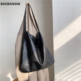 Women Bag Shoulder Bags Tote Bag High Capacity Handbag Purse Solid Color