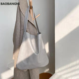 Women Bag Shoulder Bags Tote Bag High Capacity Handbag Purse Solid Color