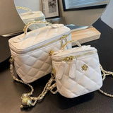 Mini Box PU Leather Crossbody Sling Bag Women Handbags And Purse Green Tote
