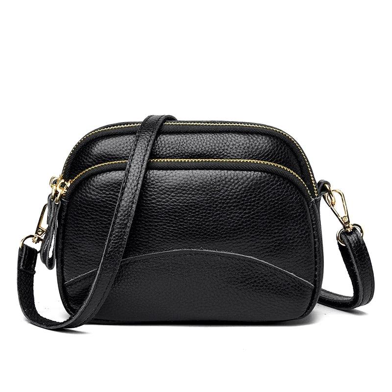 Leather Handbag Women Bag Solid Cow Women Shoulder Crossbody Bag