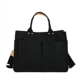 Women Canvas Shoulder Bag Large Capacity Crossbody Bag Vintage Messenger Bags