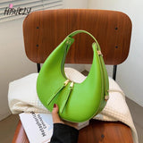 Vintage Leather Tote Bag Soft Women's Handbag Travel Shoulder Armpit Bag